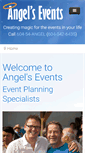 Mobile Screenshot of angelsevents.ca